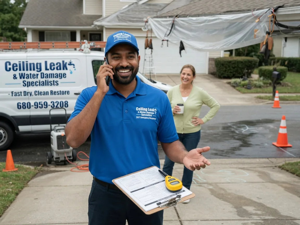 Ceiling Leak Cleanup Kentwood, MI FAQs